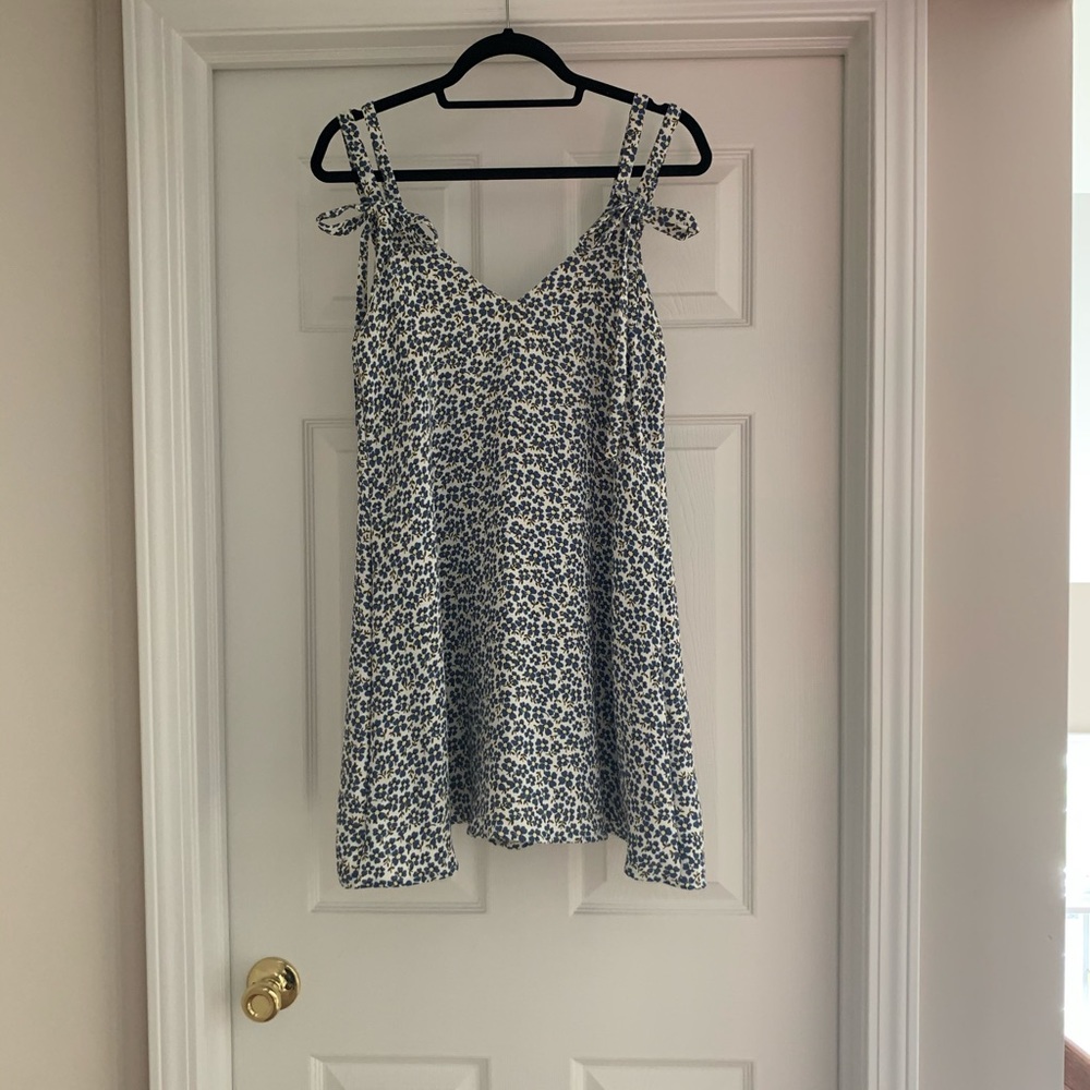 Floral mini dress